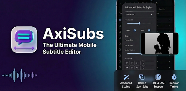 Introducing AxiSubs: The Subtitle Editor You have Been Waiting For!